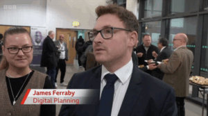 James Ferraby on BBC Politics East Midlands